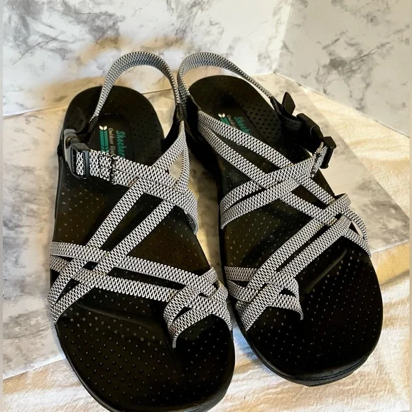 Skechers Women Reggae Perfect Duo  sandals, size 9 - Picture 2 of 4